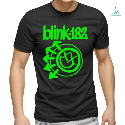 Blink 182 One More Time Green Logo Cassette Shirt