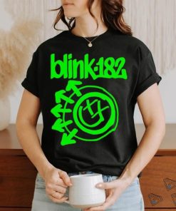 Blink 182 One More Time Green Logo Cassette Shirt