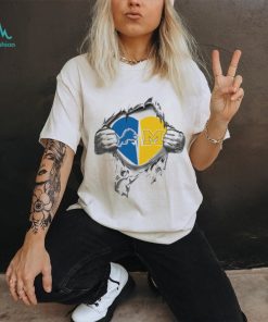 Blood Inside Me Detroit Lions And Michigan Wolverines 2023 shirt