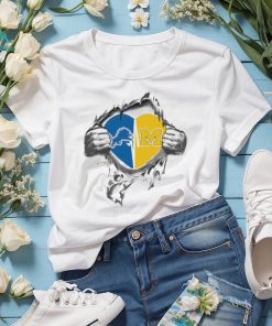 Blood Inside Me Detroit Lions And Michigan Wolverines 2023 shirt