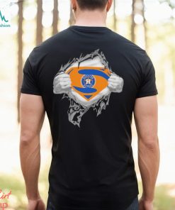 Blood Inside Me Houston Astros Superman T Shirt - Limotees