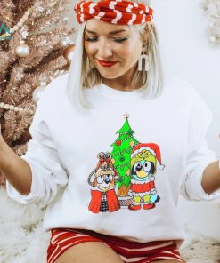 Bluey Christmas Shirt, Bluey Christmas Tree T Shirt