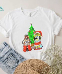 Bluey Christmas Shirt, Bluey Christmas Tree T Shirt