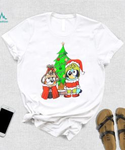 Bluey Christmas Shirt, Bluey Christmas Tree T Shirt