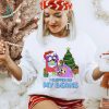 Bluey Christmas Tree T Shirt, Christmas cartoon T shirt