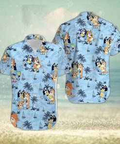 Bluey Hawaiian Shirt Summer Gift For Friends