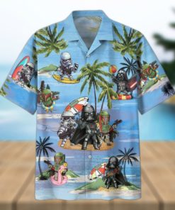 Boba Fett Cartoon Summertime Hawaiian Shirt