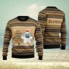 Miller Lite Heart Pattern Fair Isle Ugly Christmas Sweater For Men And Women