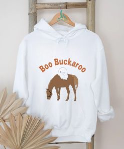 Boo buckaroo sweater cute ghost western halloween horse shirt