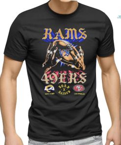 Born x Raised Rams 49ers head to head Logo shirt, hoodie