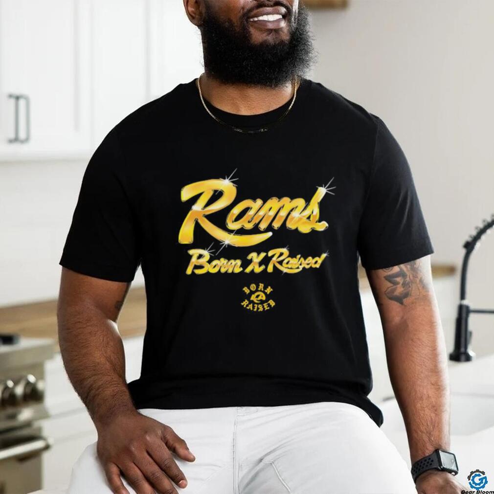 Born X Raised + Rams Gold Chrome Shirt - Limotees