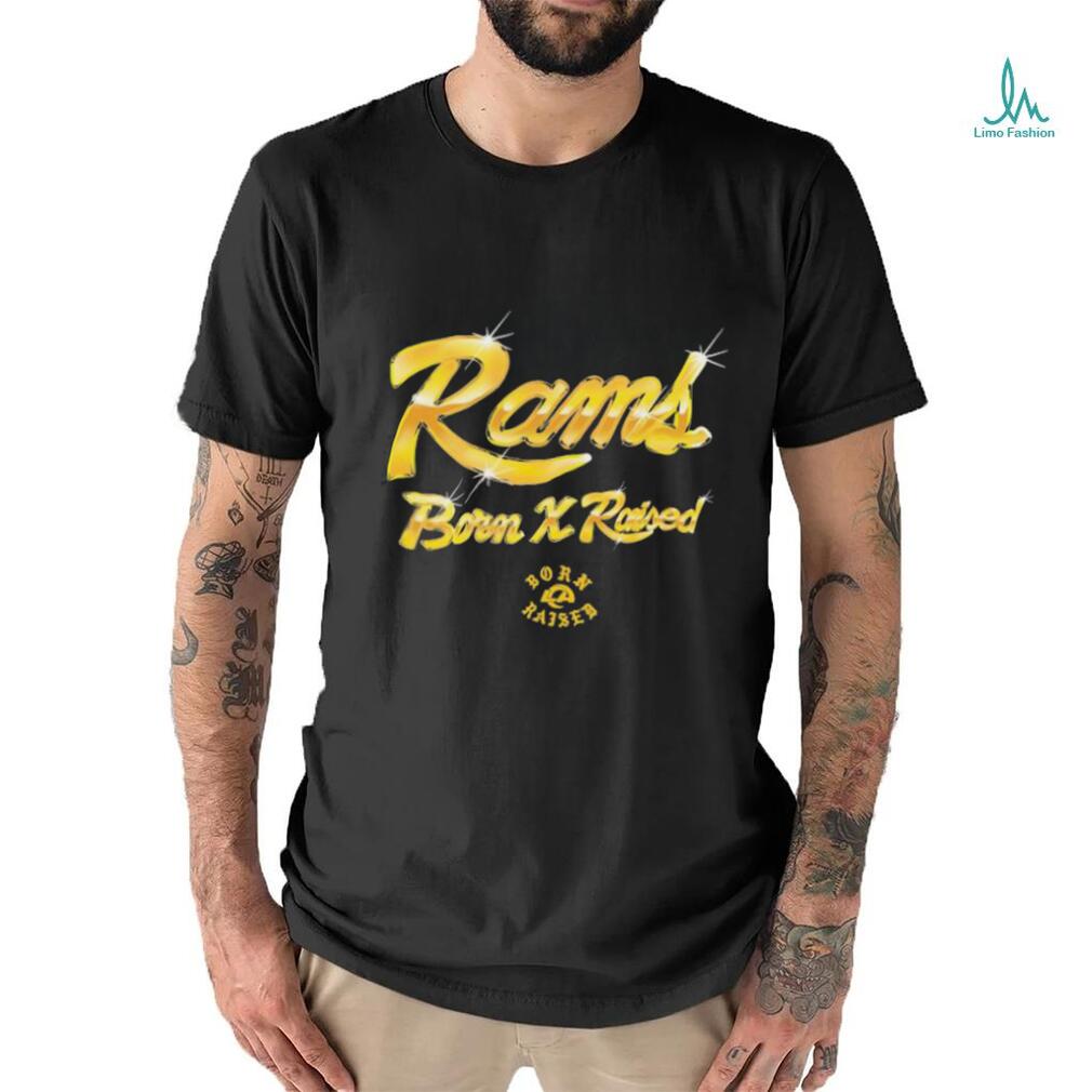 Born X Raised La Rams Rampage Shirt