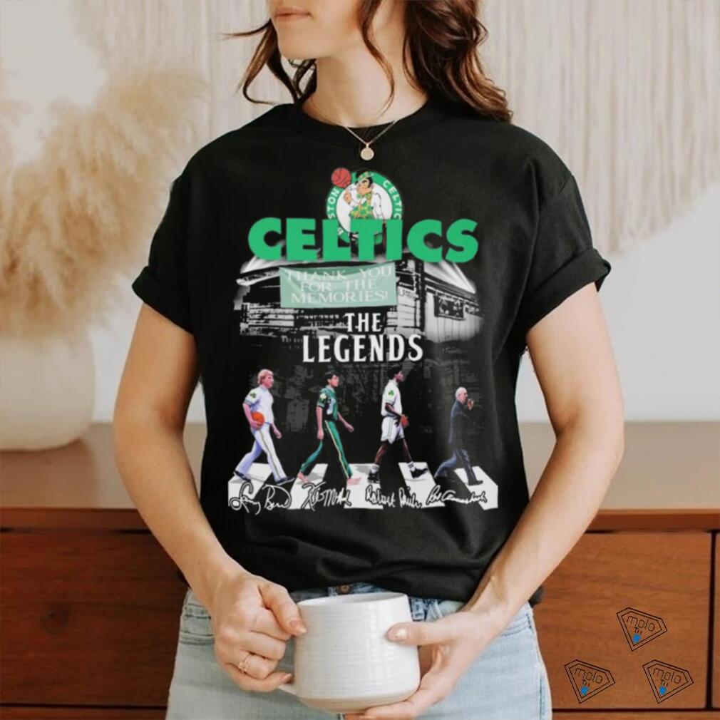 Boston Sport Teams The Legends Abbey Road Signatures 2023 Men's T