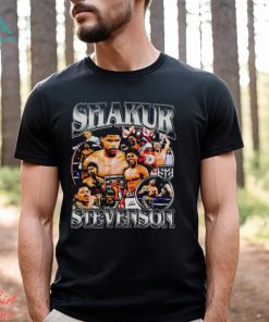 Boxer Shakur Stevenson Collage Vintage 90s Shirt