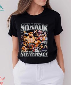 Boxer Shakur Stevenson Collage Vintage 90s Shirt