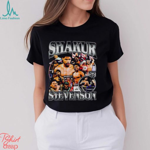 Boxer Shakur Stevenson Collage Vintage 90s Shirt