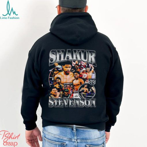 Boxer Shakur Stevenson Collage Vintage 90s Shirt