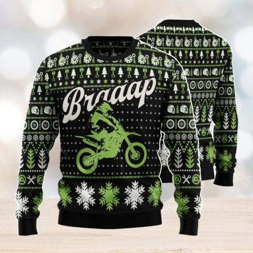 Braaap Moto Ugly Christmas Sweater