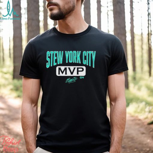 Breanna Stewart Stew York City MVP Signature Shirt