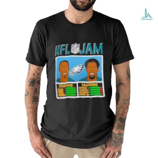 Brian Dawkins & Donovan McNabb Philadelphia Eagles Homage NFL Retired Jam T Shirt