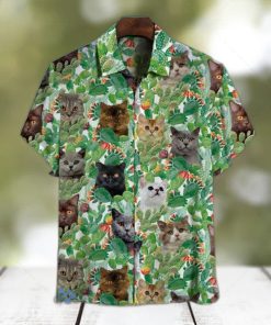 British Shorthair Cat Hawaiian Shirt Cat Memorial Gift