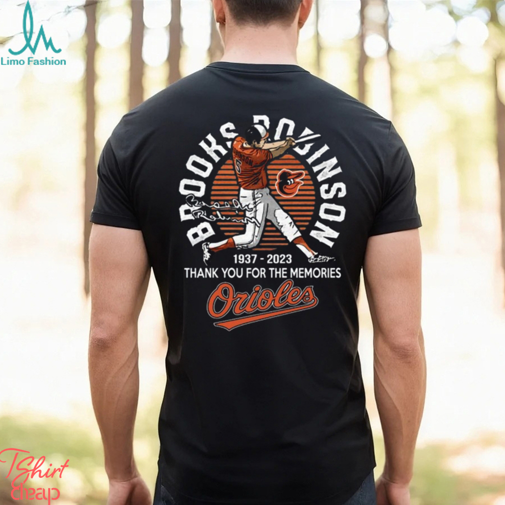 Brooks Robinson 1937 – 2023 MVP Signature Orioles T Shirt - Limotees