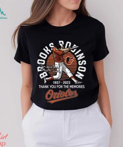 Brooks Robinson 1937 – 2023 Mvp Signature Orioles T-shirt