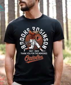 Brooks Robinson 1937 – 2023 MVP Signature Orioles T Shirt