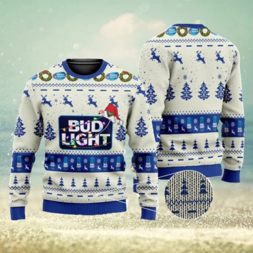 Bud Light Beer 3D All Over Printed Ugly Christmas Sweater Christmas Gift For Family