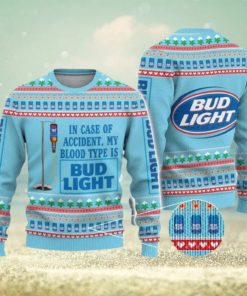 Bud Light Beer Ugly Christmas Sweater Gift Christmas