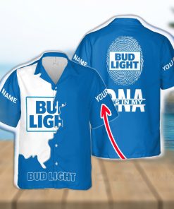 Bud Light Surf Custom Name Design Hawaiian Shirt For Men And Women Gift Beach