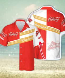 Budweiser Luau Custom Name Design Hawaiian Shirt For Men And Women Gift Beach