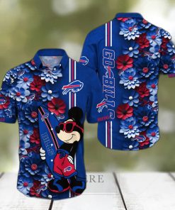 Buffalo Bills Aloha Mick Pattern Hawaiian Shirt For Fans