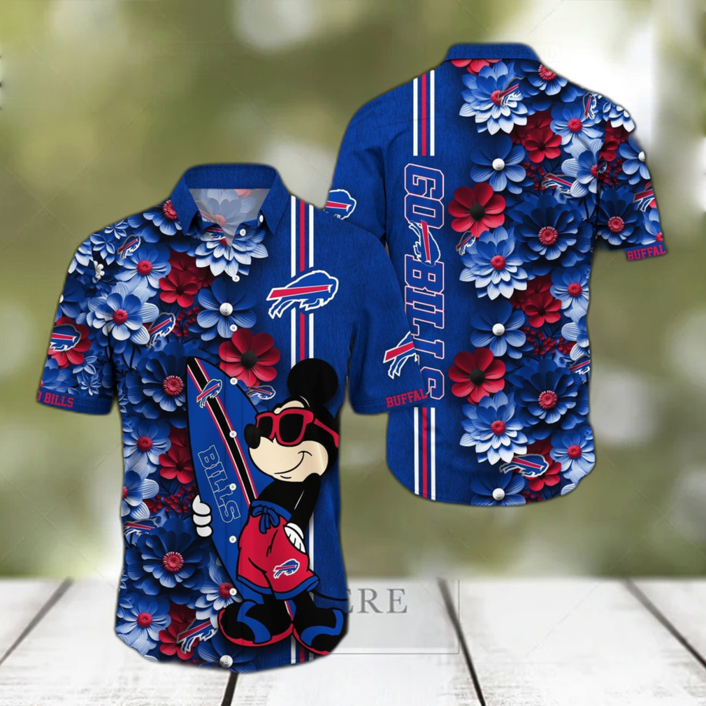 Buffalo Bills Aloha Tropical Hawaiian Shirt For Men And Women