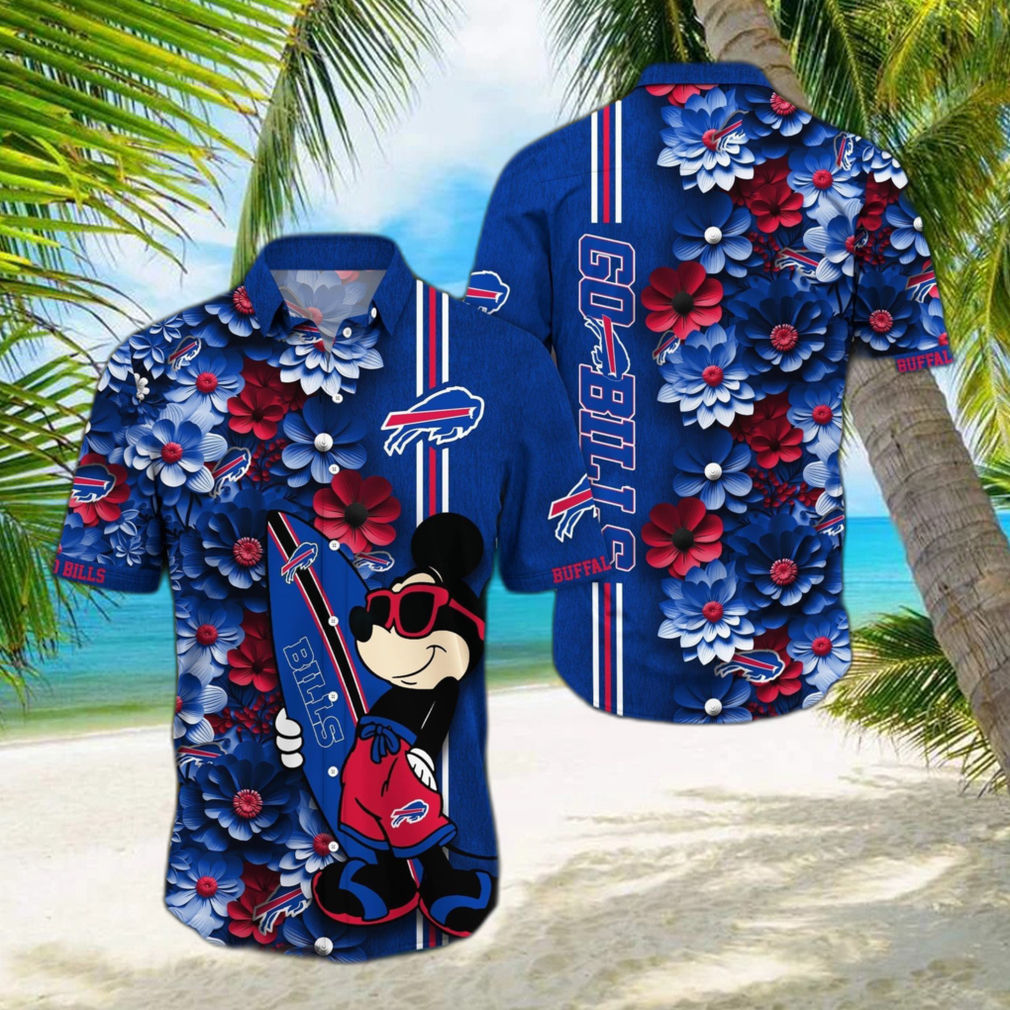 Retro NFL Buffalo Bills Funny Hawaiian Shirt Gift For Beach Vacation -  Limotees