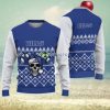 Dog And Book Lover Christmas Ugly Sweater