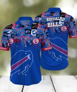 Buffalo Bills Logo Blue NFL Hawaiian Shirt Gift for Fans