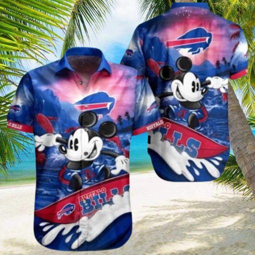 Buffalo Bills Mickey Mouse Hawaiian Shirt Summer Gift For Friend