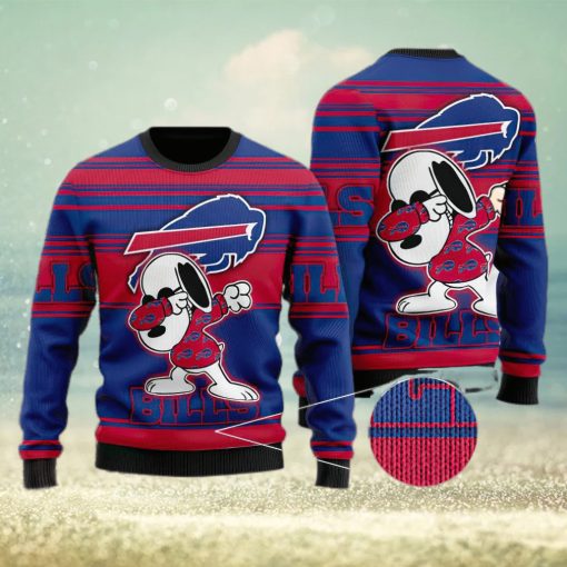 Buffalo Bills Snoppy Christmas Knitted Sweater For Men And Women