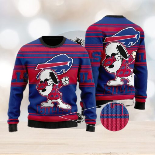 Buffalo Bills Snoppy Christmas Knitted Sweater For Men And Women