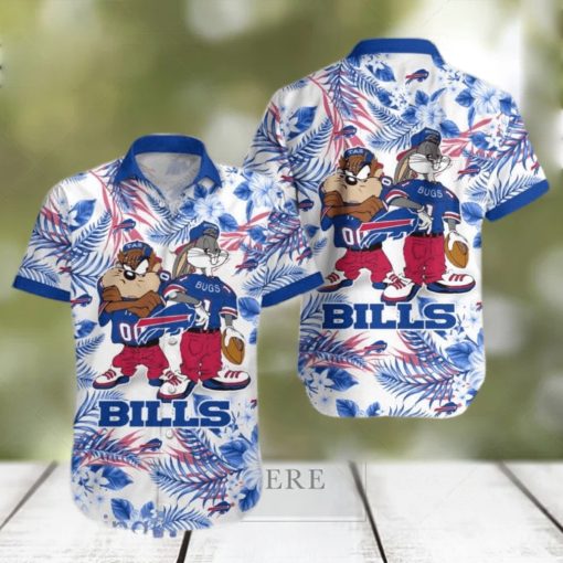 Buffalo Bills Taz And bugs NFL Teams Hawaiian Shirt Gift For Men And Women