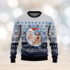 Coffee Because Murder Is Wrong Cat Ugly Christmas 3D Sweater