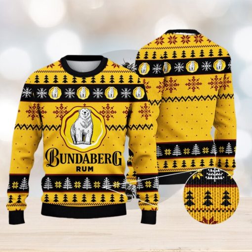 Bundaberg Original Rum Christmas Ugly Sweater Bundaberg Rum Christmas Sweater