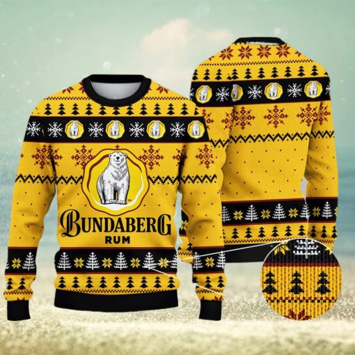 Bundaberg Original Rum Christmas Ugly Sweater Bundaberg Rum Christmas Sweater