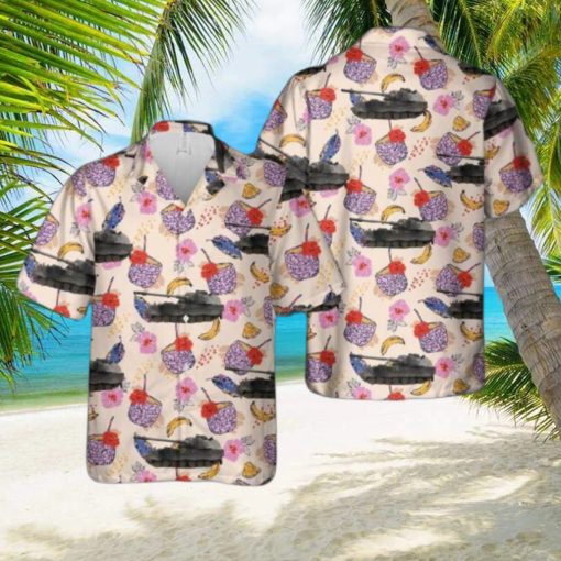 Bundeswehr Panzerhaubitze 2000 A1 Hawaiian Shirt