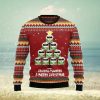 Santa Claus With Flamingo Reindeer Ugly Christmas Sweater