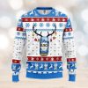 Gintama Ugly Christmas Sweater Blue 1 Amazing Gift Men And Women Christmas Gift