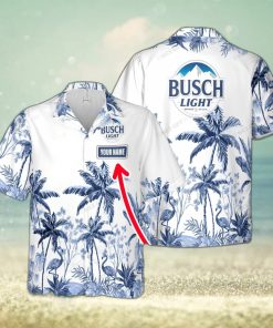 Busch Light Best Custom Name Hawaiian Shirt Love Beer Gift