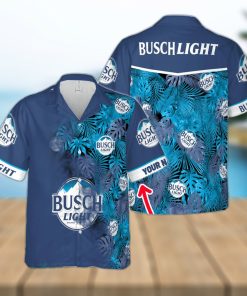 Busch Light Vintage Custom Name Design Hawaiian Shirt For Men And Women Gift Beach