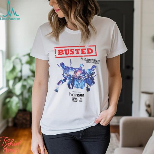 Busted 2023 Tour T Shirt 20Th Anniversary And Greatest Hits Band Shirts Reunion Shirt Sweatshirt Classic